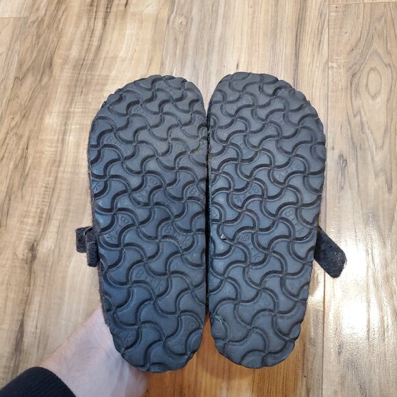 Birkenstock Wool Felt Clogs Gray Size 35 women's 4/4.5 - Picture 4 of 6